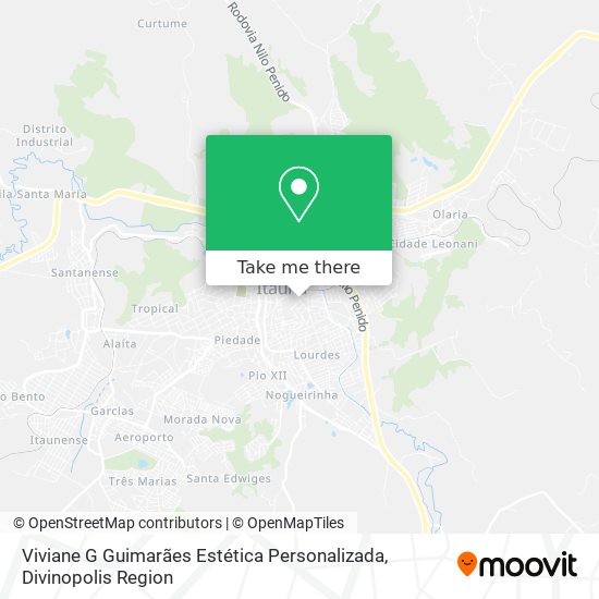 Mapa Viviane G Guimarães Estética Personalizada