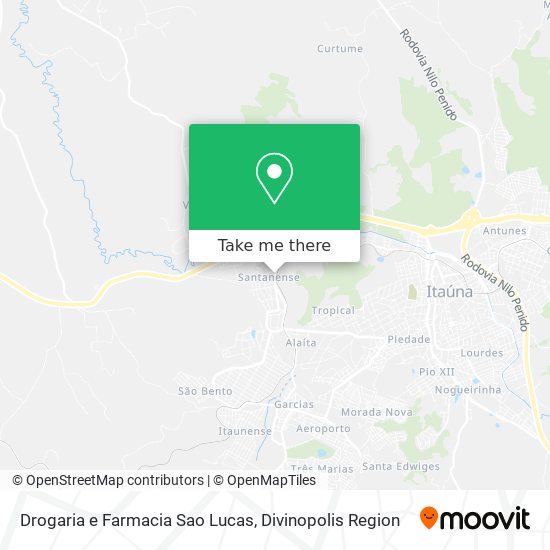 Drogaria e Farmacia Sao Lucas map