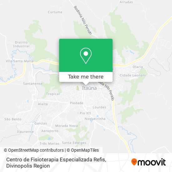 Centro de Fisioterapia Especializada Refis map