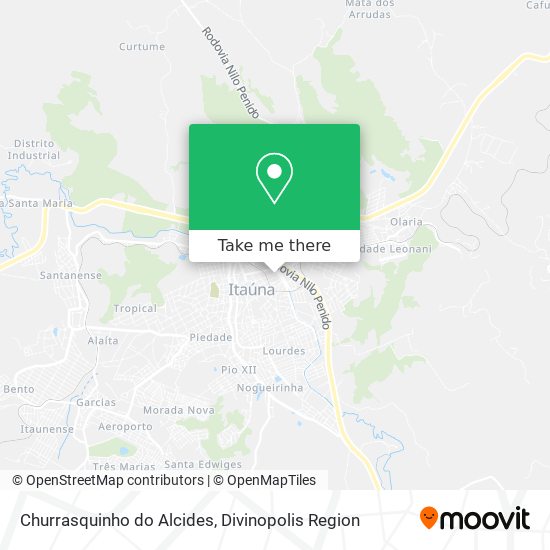 Churrasquinho do Alcides map