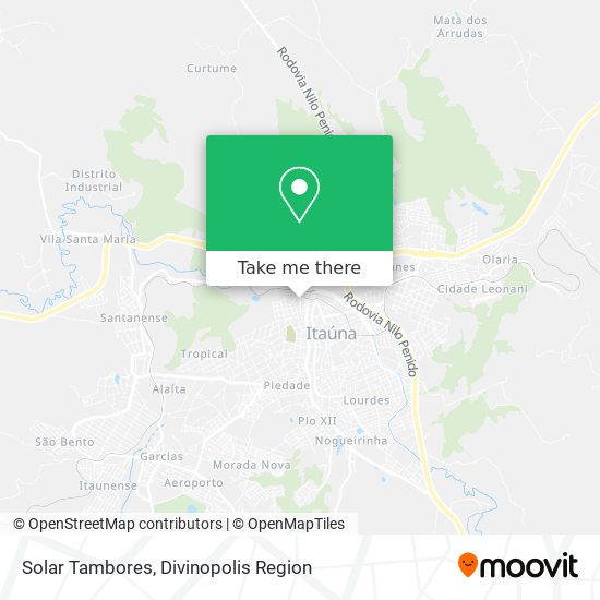 Solar Tambores map