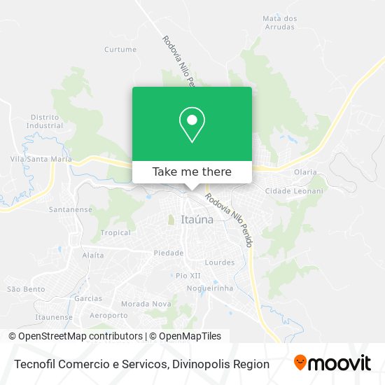Tecnofil Comercio e Servicos map
