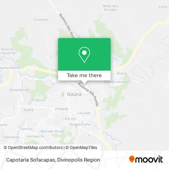 Capotaria Sofacapas map
