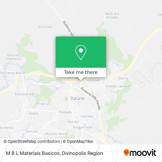 M B L Materiais Basicos map