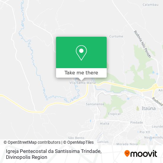 Igreja Pentecostal da Santíssima Trindade map