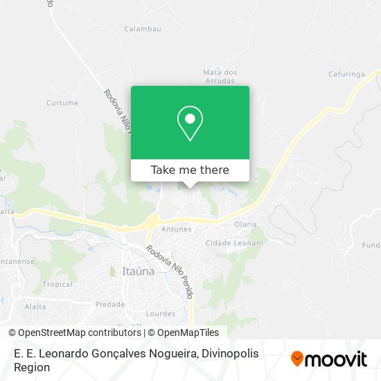 E. E. Leonardo Gonçalves Nogueira map