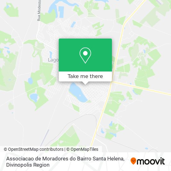 Associacao de Moradores do Bairro Santa Helena map