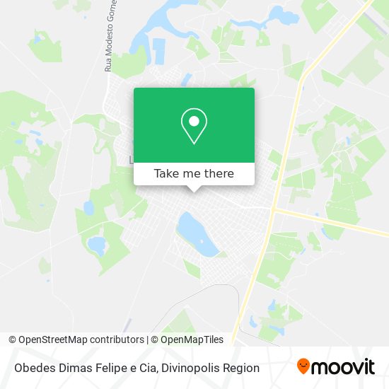 Obedes Dimas Felipe e Cia map