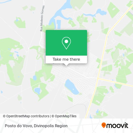 Posto do Vovo map