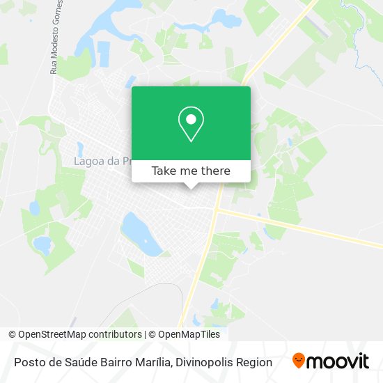 Posto de Saúde Bairro Marília map