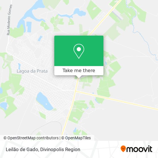 Leilão de Gado map