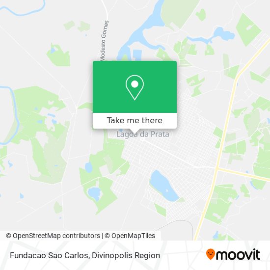 Fundacao Sao Carlos map