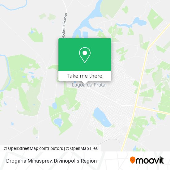 Drogaria Minasprev map