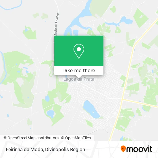 Feirinha da Moda map