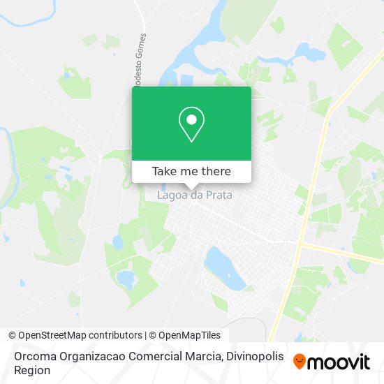 Orcoma Organizacao Comercial Marcia map