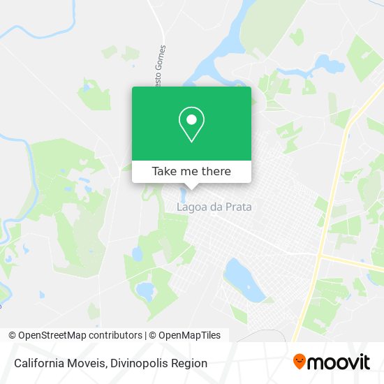 California Moveis map