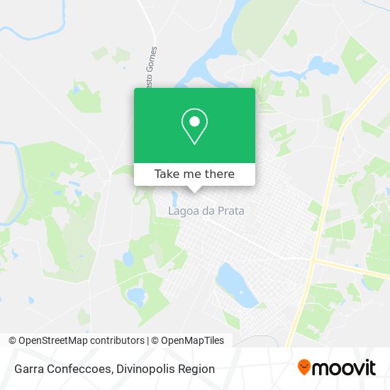 Garra Confeccoes map
