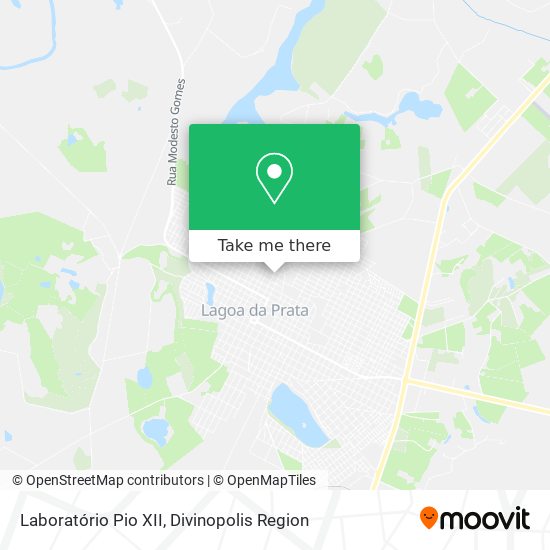 Laboratório Pio XII map