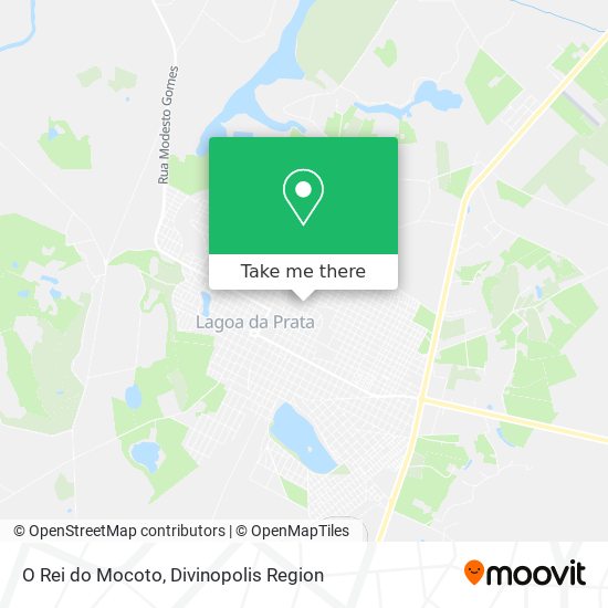 O Rei do Mocoto map