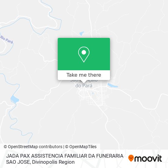 JADA PAX ASSISTENCIA FAMILIAR DA FUNERARIA SAO JOSE map