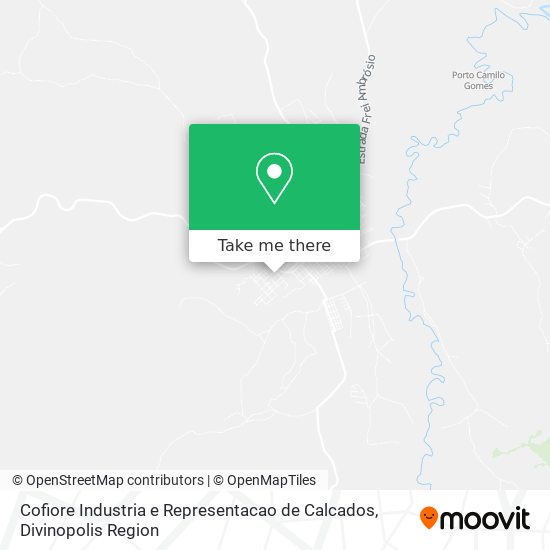 Cofiore Industria e Representacao de Calcados map