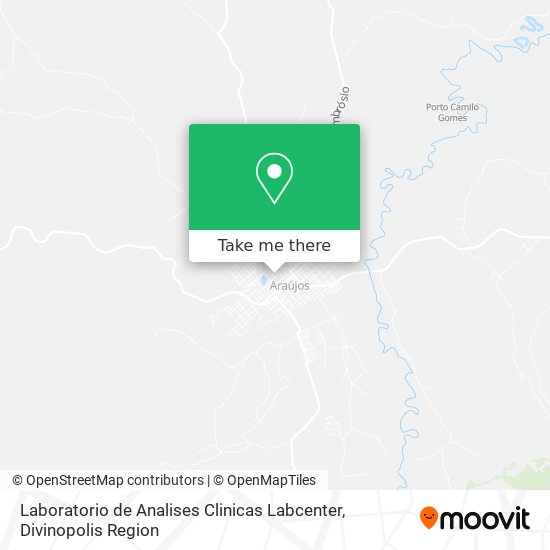 Laboratorio de Analises Clinicas Labcenter map