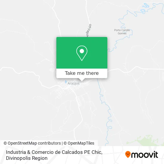 Industria & Comercio de Calcados PE Chic map