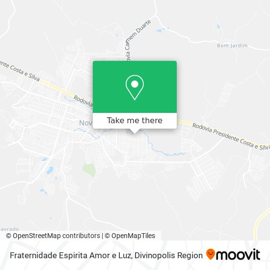 Fraternidade Espirita Amor e Luz map