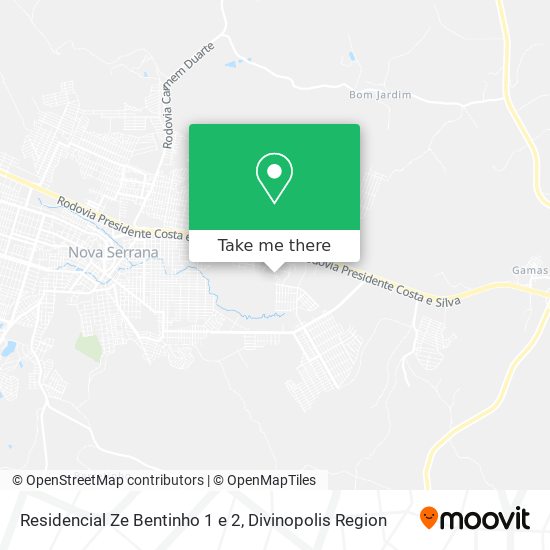 Residencial Ze Bentinho 1 e 2 map