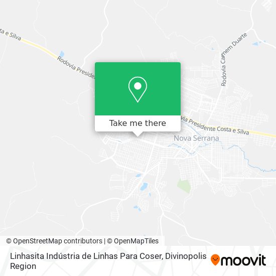Linhasita Indústria de Linhas Para Coser map