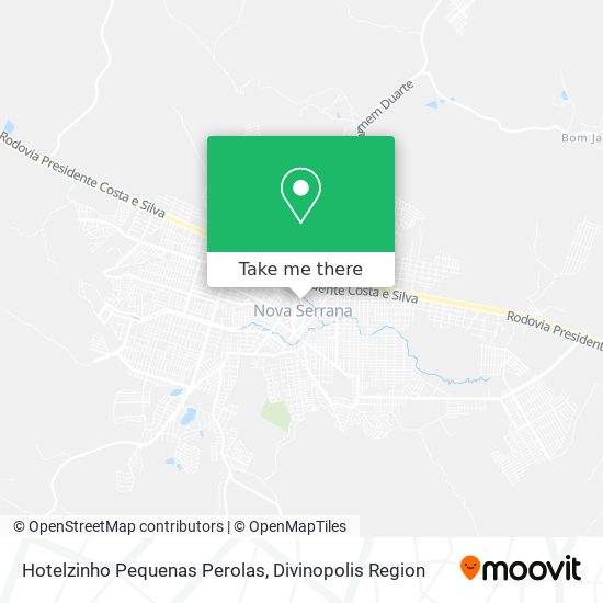 Hotelzinho Pequenas Perolas map