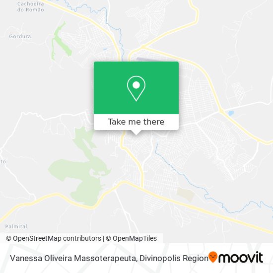 Vanessa Oliveira Massoterapeuta map