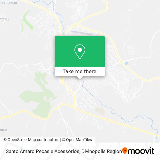 Santo Amaro Peças e Acessórios map