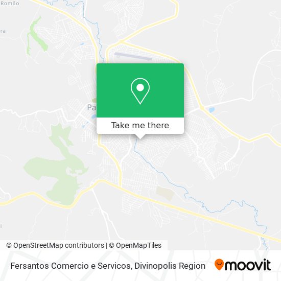Fersantos Comercio e Servicos map