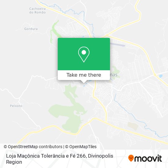 Loja Maçônica Tolerância e Fé 266 map