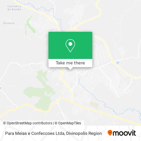 Para Meias e Confeccoes Ltda map