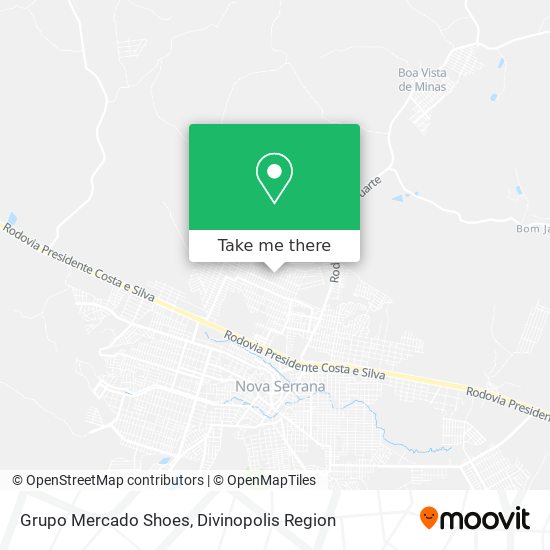 Grupo Mercado Shoes map