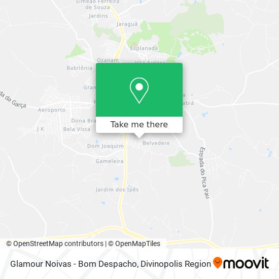 Glamour Noivas - Bom Despacho map