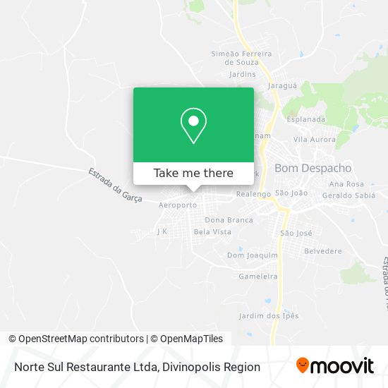 Norte Sul Restaurante Ltda map