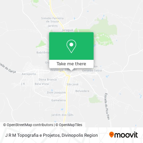 J R M Topografia e Projetos map