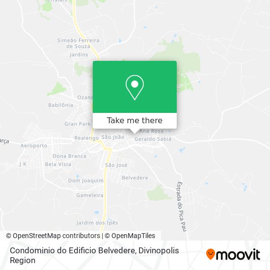 Condominio do Edificio Belvedere map