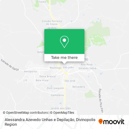 Alessandra Azevedo Unhas e Depilação map