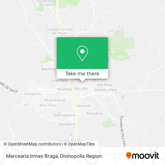 Mercearia Irmas Braga map
