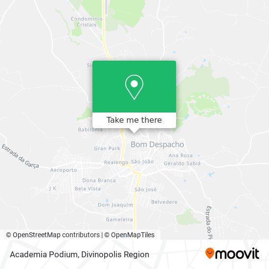 Academia Podium map