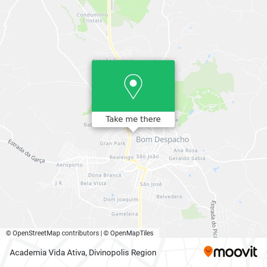 Academia Vida Ativa map