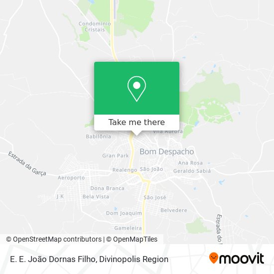 E. E. João Dornas Filho map