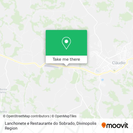 Lanchonete e Restaurante do Sobrado map