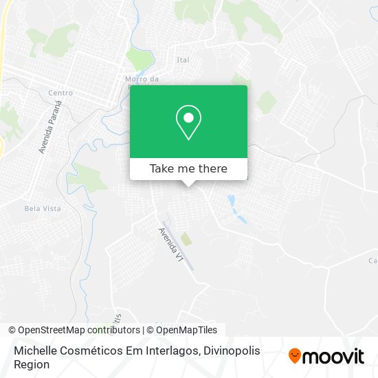 Michelle Cosméticos Em Interlagos map