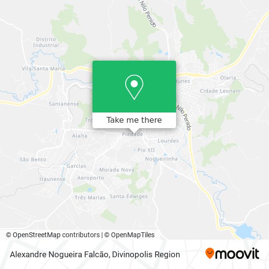 Alexandre Nogueira Falcão map