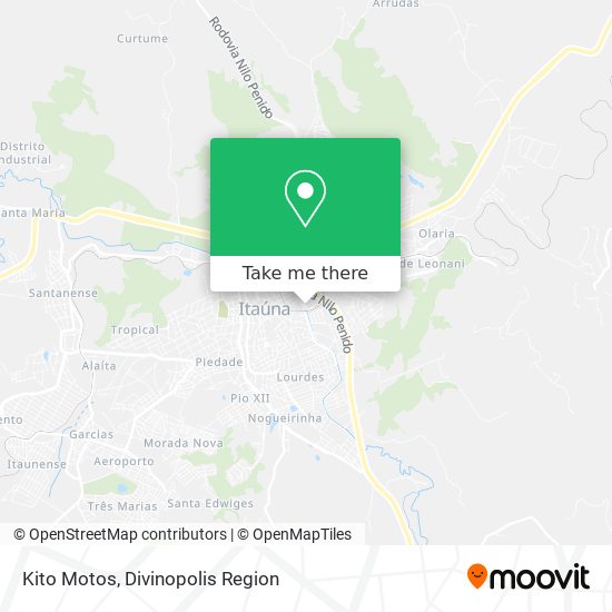 Kito Motos map